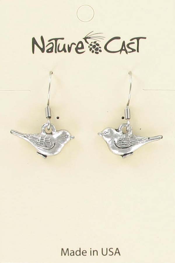 Earring dangle little bird LARGE