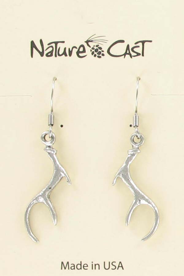 Earring dangle antler LARGE