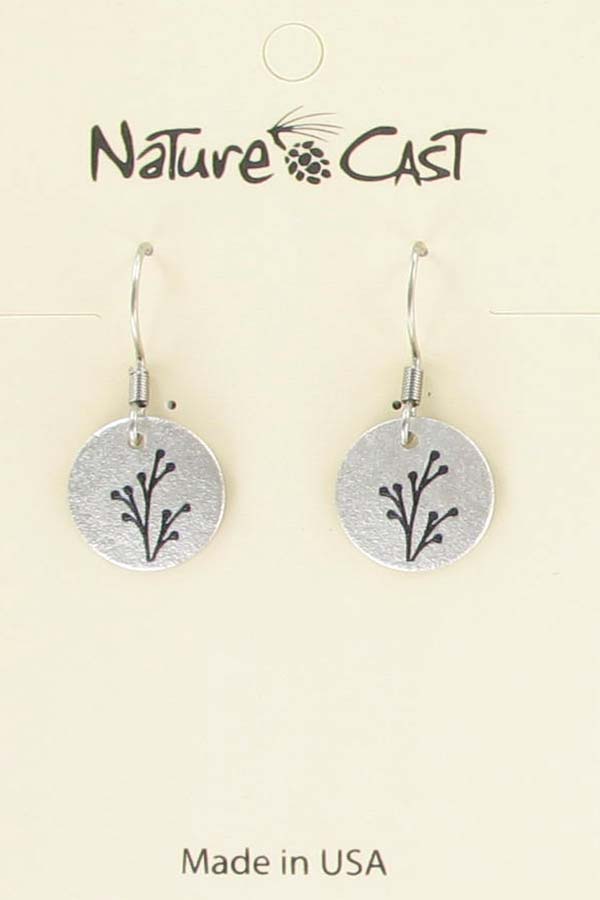Earring dangle small bud THUMBNAIL