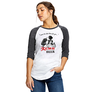 Ladies Acme 3/4 Sleeve Shirt LARGE