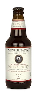 Old Rasputin Russian Imperial Stout Bourbon Barrel Aged XXV 12 oz. bottle MAIN