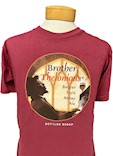 Brother Thelonious Men's Tee - Maroon THUMBNAIL