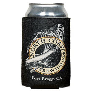 North Coast Brewing Logo Beer Cozy MAIN