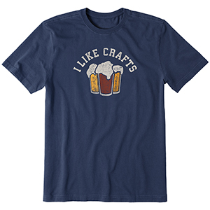 NCBC/Life Is Good: I Like Crafts t-shirt MAIN