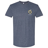 Foggy Day Unisex T-Shirt Steel Blue SWATCH