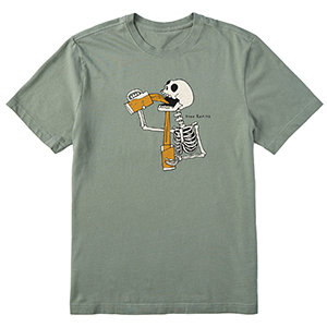NCBC/Life Is Good: Free Refills t-shirt LARGE