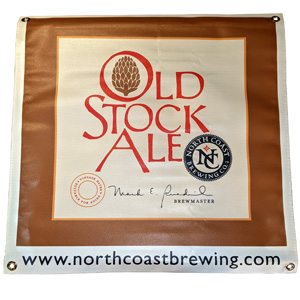 Old Stock Vinyl Banner LARGE