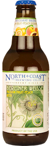 Passion Fruit Peach Berliner Weisse 12 oz. bottle LARGE
