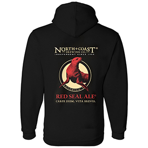 Red Seal Hooded Sweatshirt LARGE