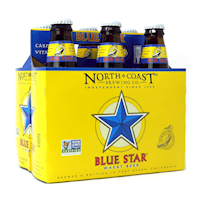 Blue Star Wheat Beer 12 oz. 6 pack MAIN