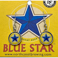 Blue Star Earrings MAIN