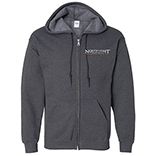 North Coast Full Zip Hooded Sweatshirt-on Gildan Heavy Blend SWATCH