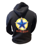Blue Star Hooded Sweatshirt THUMBNAIL