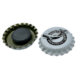 bottle-cap magnet - white THUMBNAIL