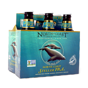 North Coast Steller IPA 12 oz. 6 pack LARGE