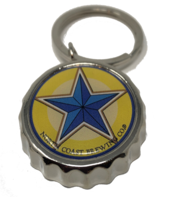 Blue Star Opener Key Ring MAIN