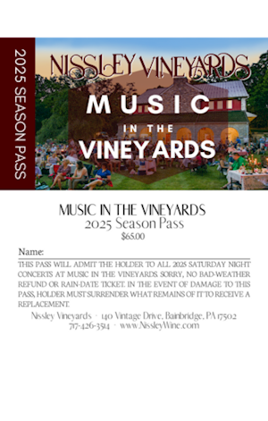 2025 Season Pass - Music in the Vineyards MAIN