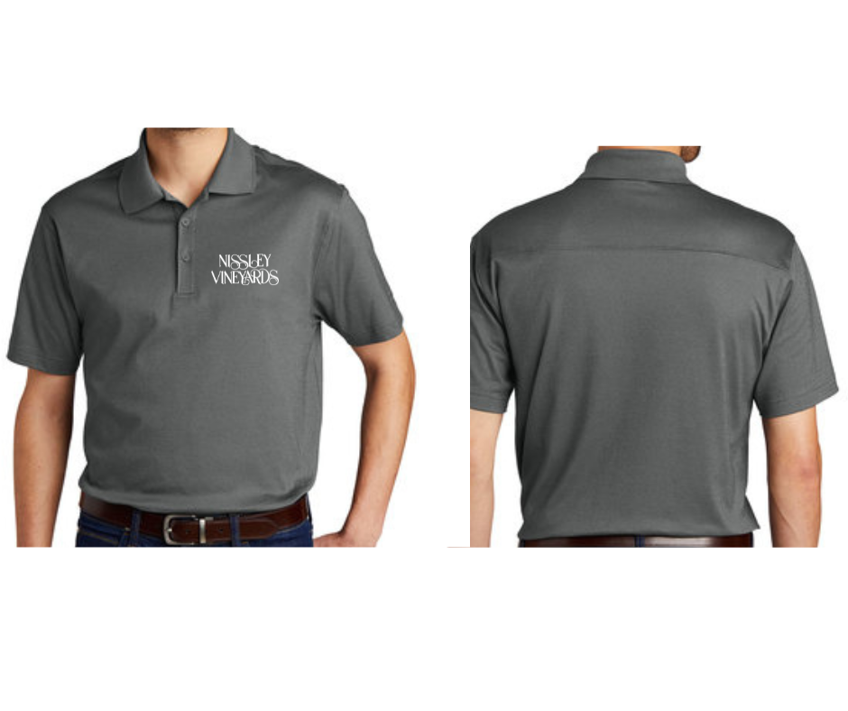 Nissley Vineyards Logo Short Sleeve Polo THUMBNAIL