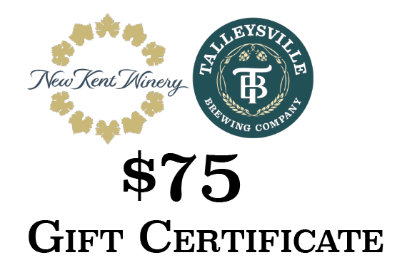 $75 Gift Certificate MAIN