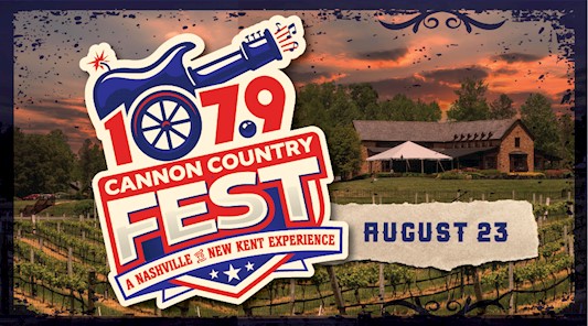 2025 Cannon Country Fest - Nashville to New Kent | VIP Experience - August 23, 2025 THUMBNAIL