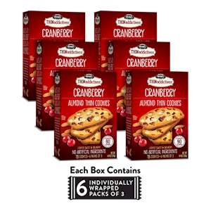 6 Boxes of Cranberry Almond Thins LARGE