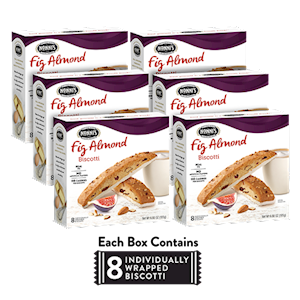 *NEW* Fig Almond Biscotti - 6 Boxes LARGE
