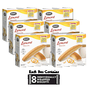 6 Boxes of Limone Biscotti THUMBNAIL