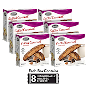 6 Boxes of Salted Caramel Biscotti THUMBNAIL