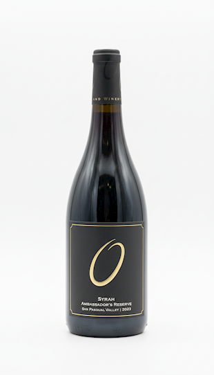 2023 Estate Ambassador's Syrah MAIN