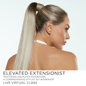 AQUA Look + Learn | Elevated Extensionist MASTERING AQUALYNA EXTENSIONS | DIY WORKSHOP Live Virtual THUMBNAIL