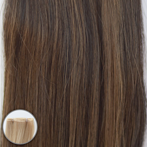 22” Genius (Micro) Weft - #1B/2/6 Dark Chocolate Carmel [Beauvoir] THUMBNAIL