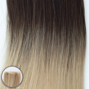 20” Genius (Micro) Weft - #2/18 Cafe Noir Balayage [Beauvoir] THUMBNAIL