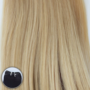 18” Machine-Tied Weft - #17 Chardonnay Blonde [Beauvoir] THUMBNAIL
