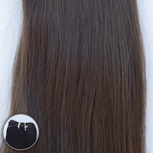 18” Machine-Tied Weft - #2 Dark Chocolate [Beauvoir] THUMBNAIL