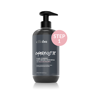 Charcolite Cool Toning Anti-Brass Shampoo 20.3 fl.oz / 600ml (Difiaba) THUMBNAIL