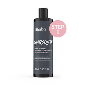 Charcolite Cool Toning Anti-Brass Shampoo 8.5 fl.oz / 250ml (Difiaba) THUMBNAIL