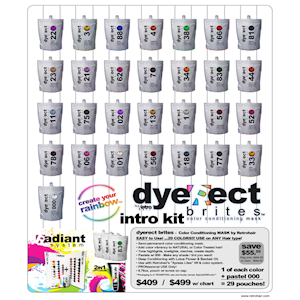 Dyerect Brites Intro Kit + Color Chart THUMBNAIL