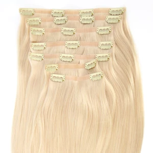 24" Ultra Narrow Clip-Ins [AquaLyna DROP SHIP] THUMBNAIL