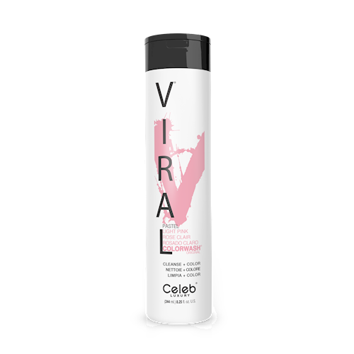 Viral Hair - Colorwash (Pastel Light Pink) LARGE