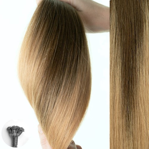 24" Machine Weft (#4/12 Balayage) [DROP SHIP] LARGE