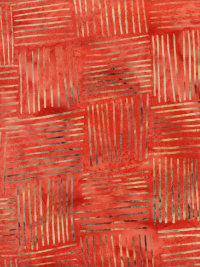 Hoffman "Bali Batiks" # OS2121-569 Crawfish – Cross Hatch Squares THUMBNAIL
