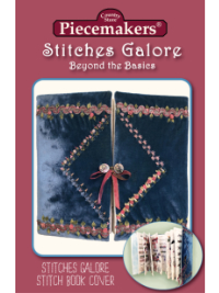 Stitches Galore Stitch Book Cover THUMBNAIL