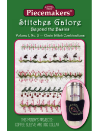 Stitches Galore:  Beyond the Basics—Volume 1, No. 2—Chain Stitch Combinations THUMBNAIL