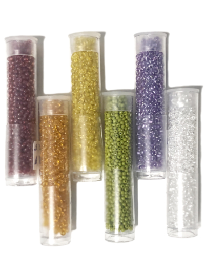 Seed Bead Tube Bundle - Variety size 15 MAIN