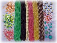 Sequins by Colour Streams, Seed Beads, Velvet Leaves, and Other Embellishments