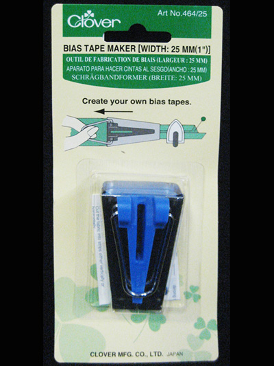 Clover Bias Tape Maker – 1" MAIN