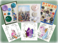 Buttons, Charms & Brooches