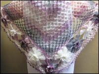Crocheted Victoria Shawl THUMBNAIL
