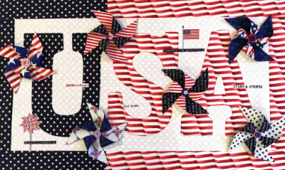Patriotic Pillow with Patti D MAIN