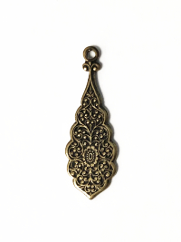 Cast Metal Charm with Antique Bronze Finish – Design 2 THUMBNAIL